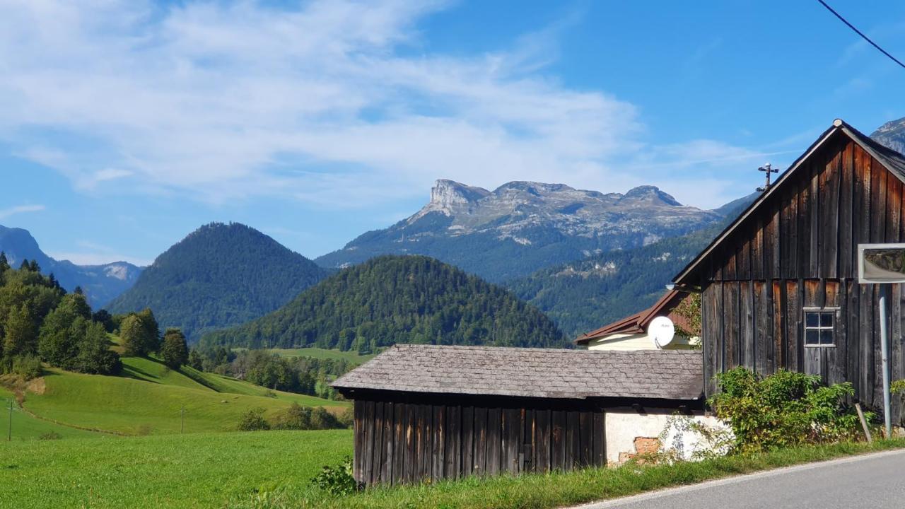Apartman Tauplitz Skiing, Hiking, Bike, Cross Country - Haus Sandlweber Obersdorf Екстер'єр фото